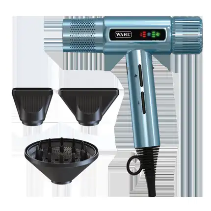 Wahl Pro Vanquish Cool Blue Digital Motor Hairdryer