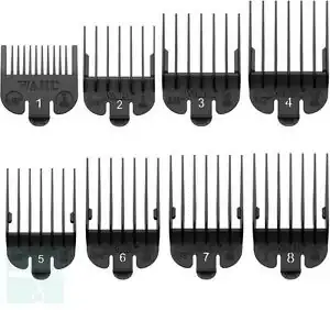 Wahl Black Combs All Sizes 1 12 (3 mm 37.5mm)